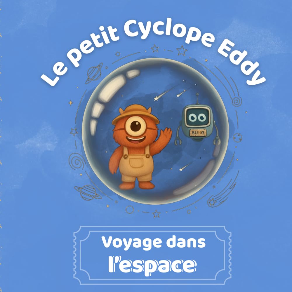 Le petit Cyclope Eddy voyage dans l'espace: une première découverte du système solaire (3-5 ans) (Le petit Cyclope Eddy : les voyages de la découverte)