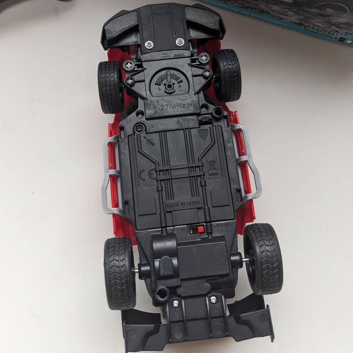 Amazon.co.jp: a579 X FIRST RACER ラジコンカー 1：20 赤 : おもちゃ