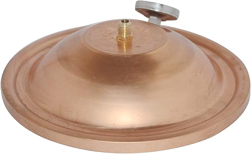 Miniatura 3 de Destilador de agua con tapa de cobre con golpe de barril (cobre, 5 galones)