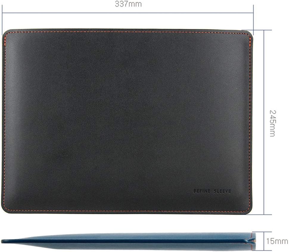 BEFINE 13 inch Premium Pu Sleeve with Inner Suede Slim Size Modern and Durable Case Designed by a Craftsmen Compatible for M2 M1 MacBook Pro & MacBook Air, Apple Laptop (Blue) : Electronics