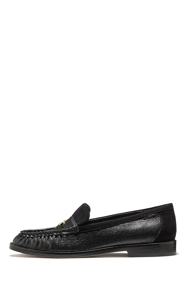 kate spade new york Penni Glazed Leather Loafer Black by kate spade new york - Used condition - US$170.32