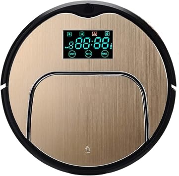 Amazon Co Jp ロボット掃除機木製の床 タイル 大理石 カーペットに適した超薄型自動充電式掃除ロボット Earth Gold ホーム キッチン