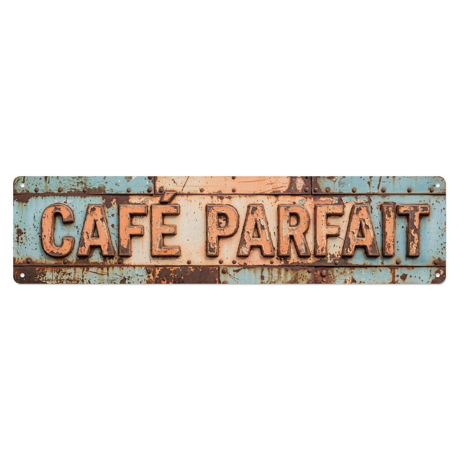 Perfect Coffee Bistro Metal Tin Sign