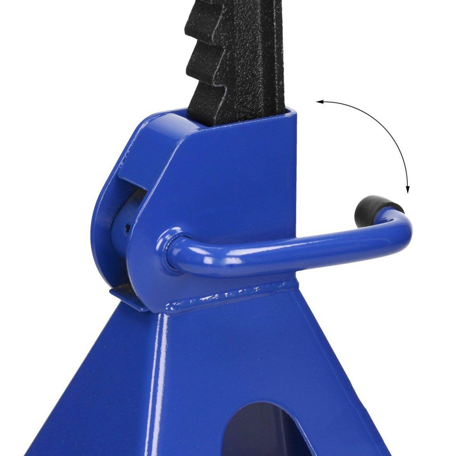 Automotive - Caballete de seguridad (3000 kg, altura de elevación de 290 a 430 mm, altura de elevación, altura regulable, 2 soportes 3T para coche)