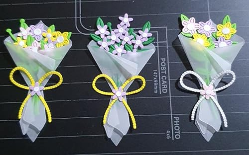 Miniatura 8 de Troqueles de metal con flores, hojas de flores, plantillas troqueladas para manualidades, álbumes de recortes, fotos, papel decorativo en relieve