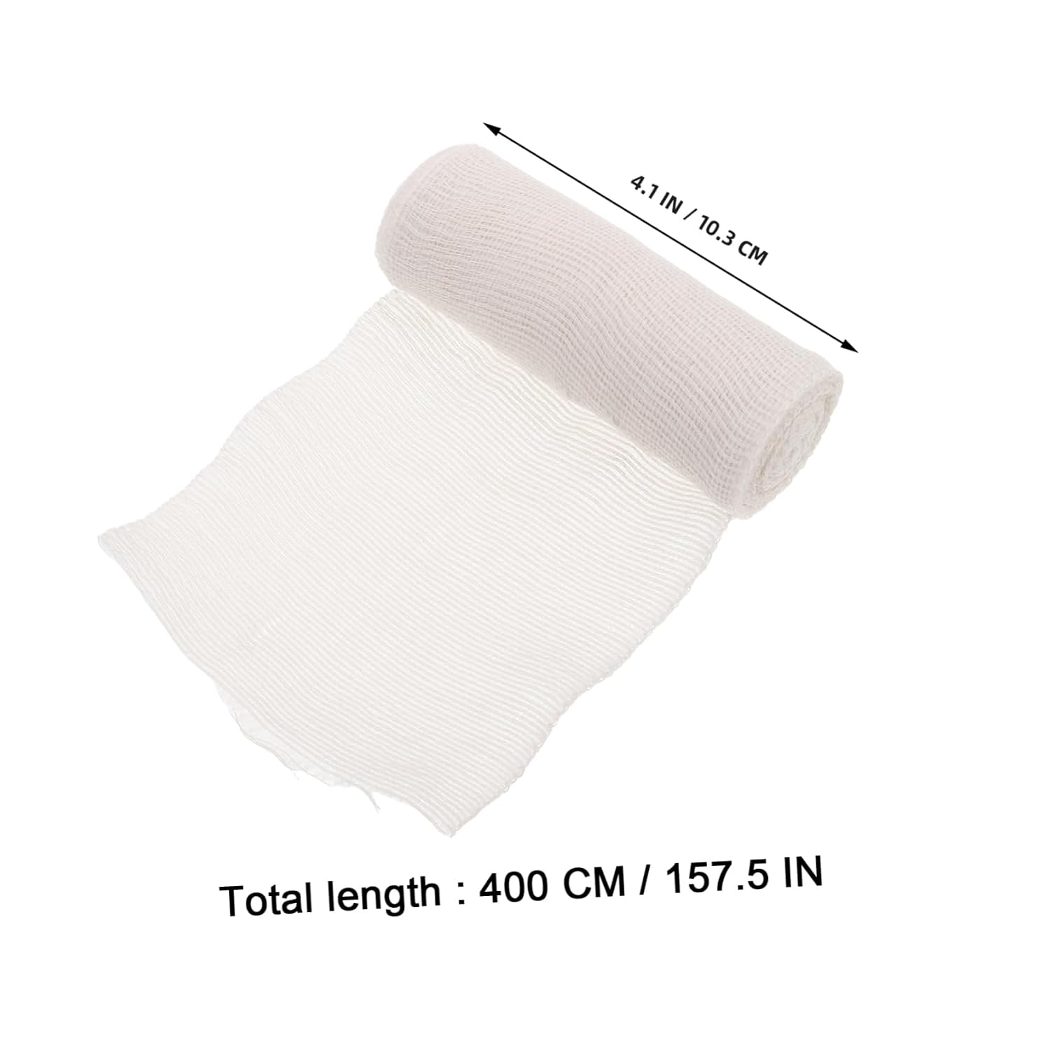 Hemoton 10pcs Elastic Compression Bandage Wraps with Clips Thick Sports Support for Legs Ankle Knee Tummy for Injury Prevention and