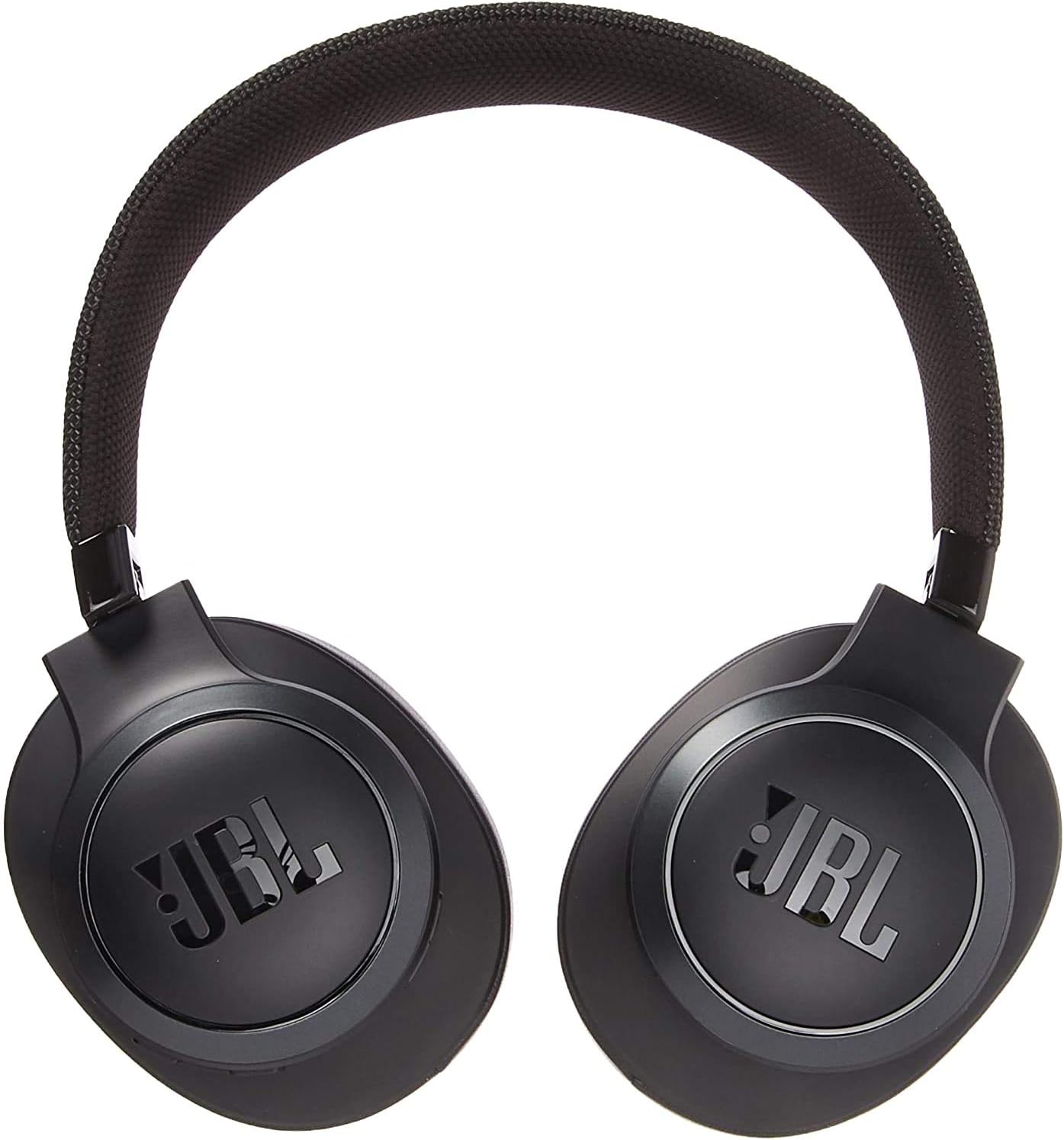JBL LIVE 500 BT Wireless Over-Ear Headphones with Alexa Built-In, Google Assistant and Bluetooth, Up to 30 Hours of Music, Ambient Aware and TalkThru Technology, Black