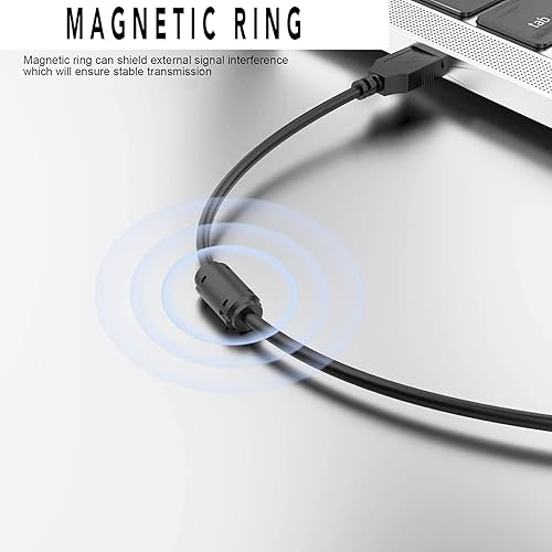 Miniatura 3 de Silverline - Cable USB 2.0 para teclado de piano digital Alesis RecitalRecital Pro de 88 teclas