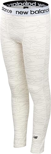 Miniatura 5 de New Balance Conjunto de ropa interior de rendimiento para niños, camiseta y mallas de manga larga de capa base