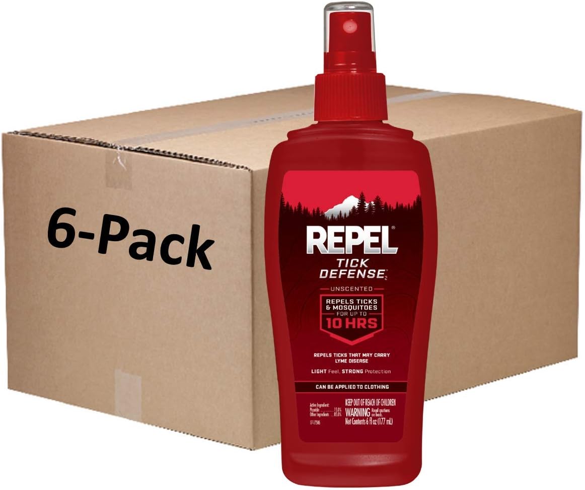 Repel Tick and Mosquito Defense, 6 Pack Health & Household