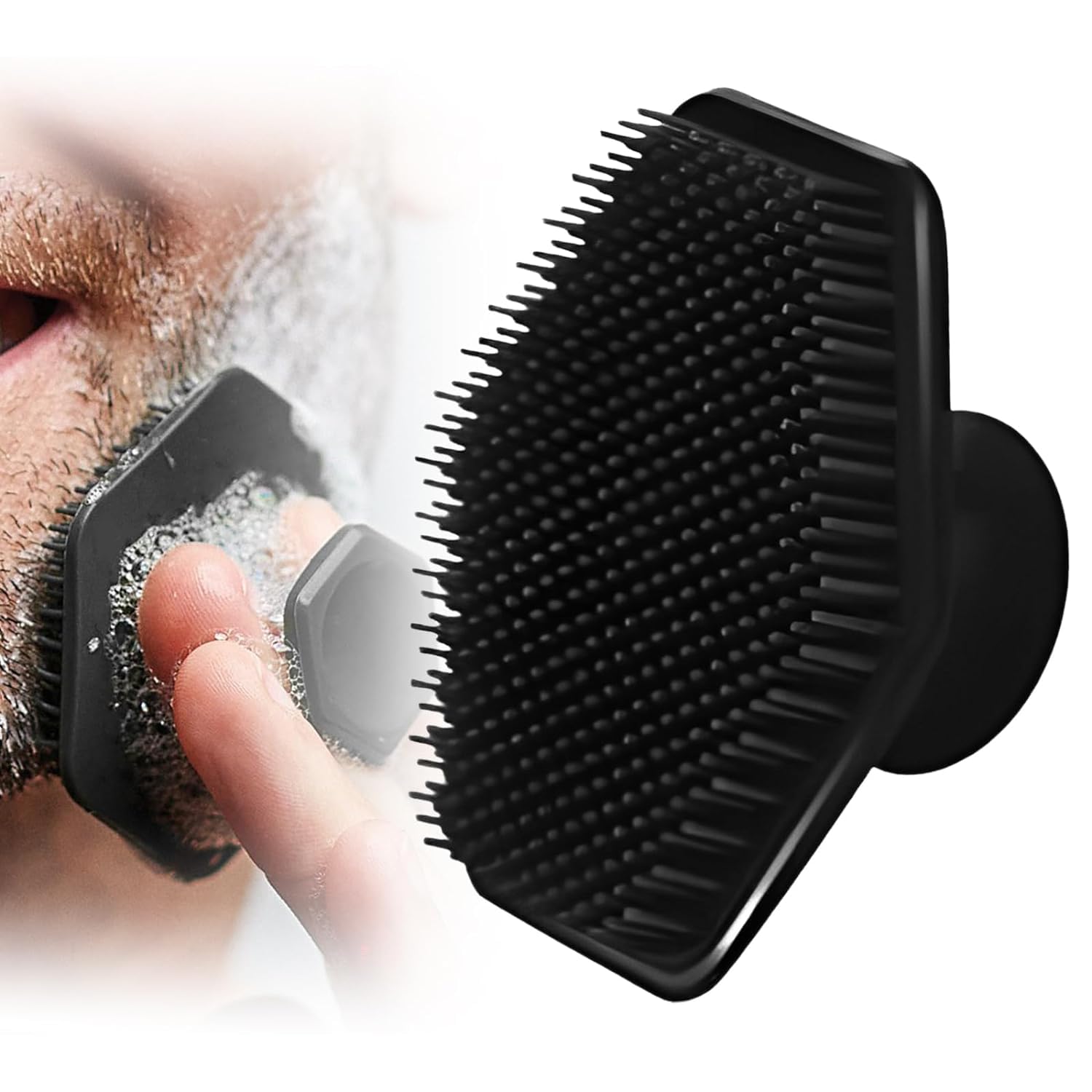 Silicone Facial Cleansing Brush – Gentle Exfoliation, Deep Cleansing and Massage for Men and Women, Waterproof Face Exfoliating Tool for Pores and Blackhead Removal