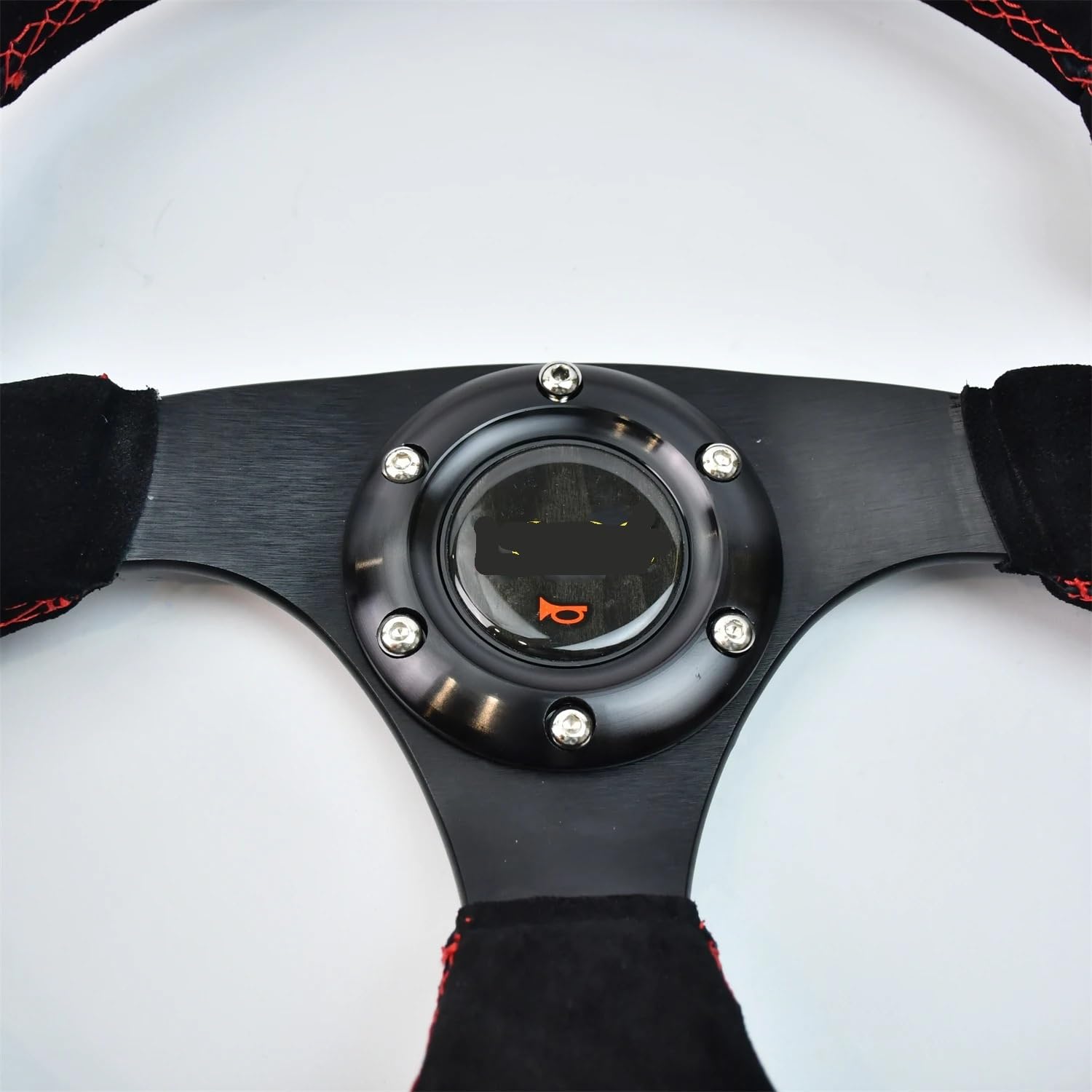 Volante Desplazado, Volante Deportivo Volante universal de 320 mm con soporte plano de 40 mm de profundidad.