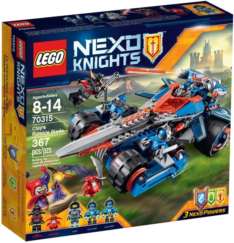 Nexo Knights Clay's Rumble Blade Kit (367 Piece)