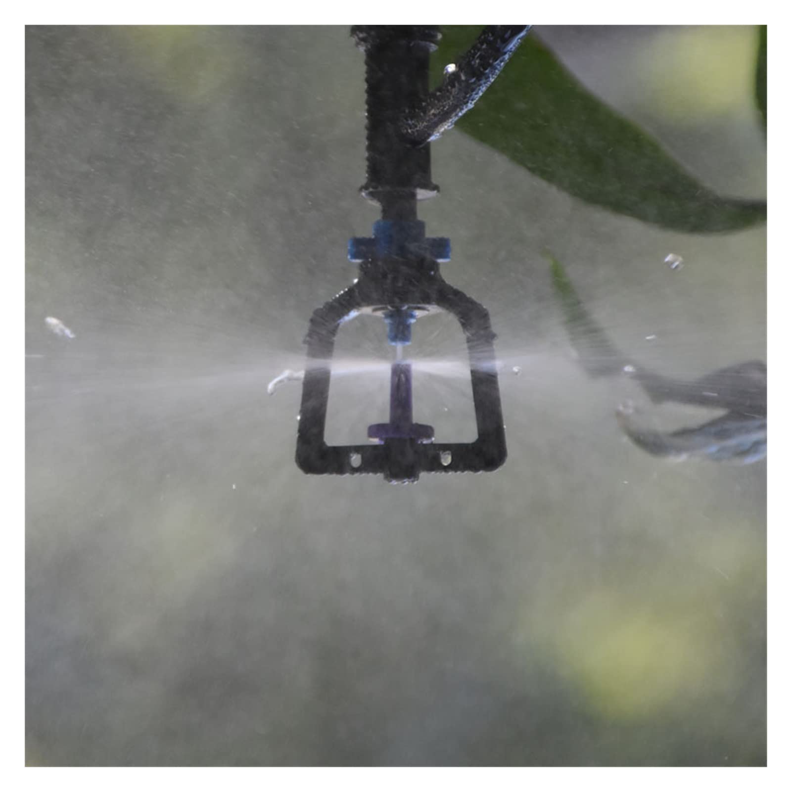 Garten Rasen Sprinkler Bewässerungssystem Hängende Art Refraktion Nebel Sprinkler Spray Wasser Zerstäubung Sprinkler Rasen Garten Bewässerung Kit Pflanzenbewässerung 10 Sets (A)