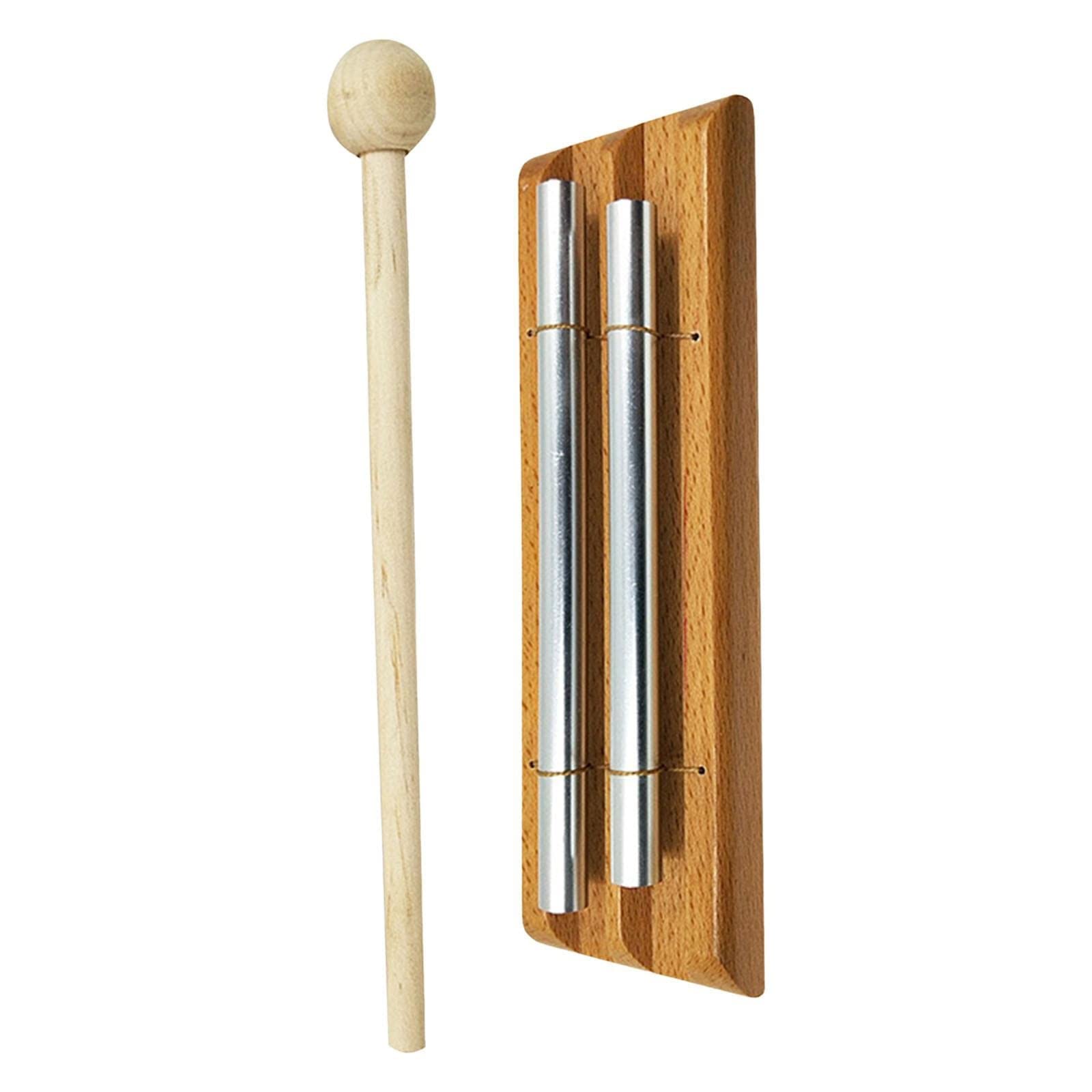 Percussão Musical 1/2/3 Tone Metal Golden Bar Chimes Strumento A Percussione Per Feste Principianti Di Strumenti A Percussione È Semplice E Divertente Xilofoni (Color : Style02)