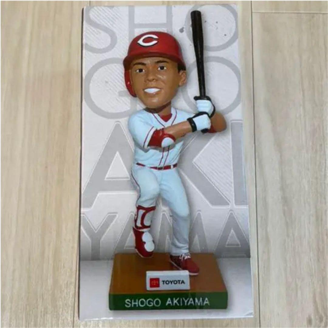 秋山翔吾 ボブルヘッドフィギュア シンシナティ・レッズ Amazon.co.jp: 秋山翔吾 ボブルヘッド フィギュア シンシナティ