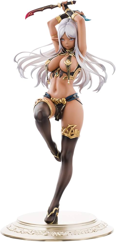 Amazon | Caress of Venus: 方天戟 Figure Collection ダークエルフ