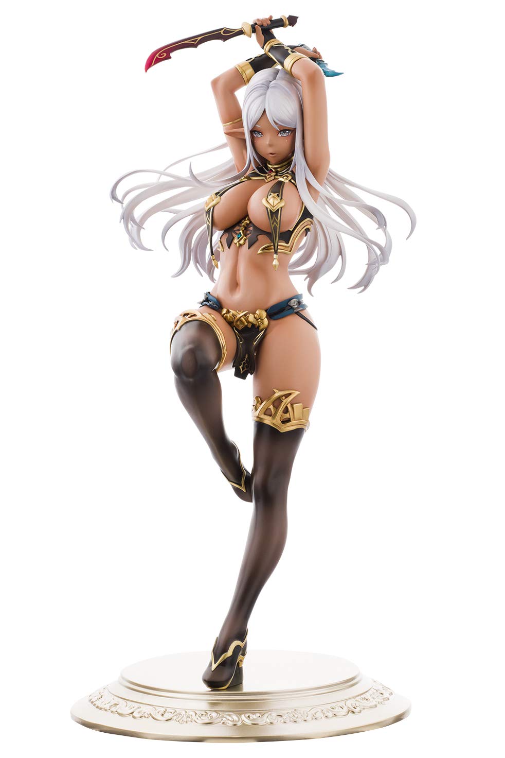 Amazon | Caress of Venus: 方天戟 Figure Collection ダークエルフ