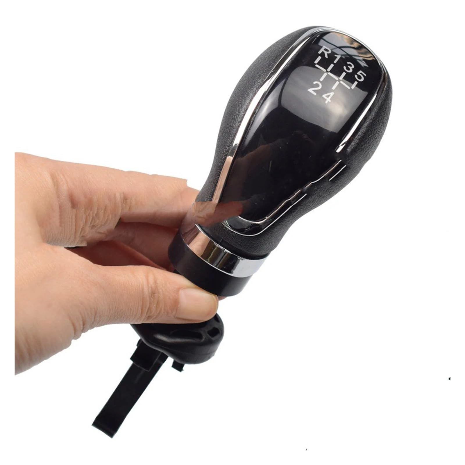Sauanmnktp 5R Speed Gearshift Knob For Buick Excelle Gt Xt 2009-2014 5 6 Speed Gear Stick Shift Knob Lever Head Handball(5R Speed)