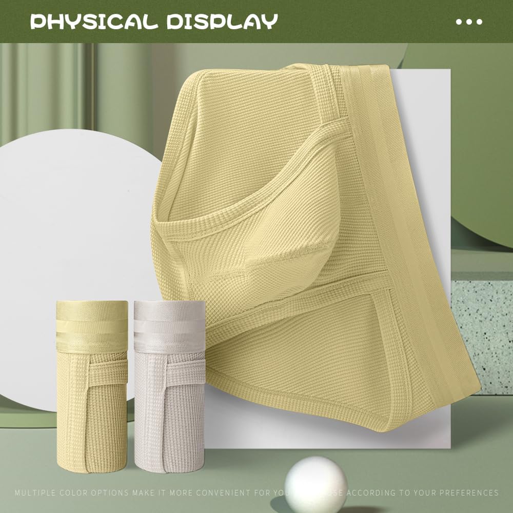 Hgn Men's Cotton Blend Briefs - Breathable Mesh Underwear with Wide Comfort Waistband, 4-Pack Essential for Daily Wear - Image 6