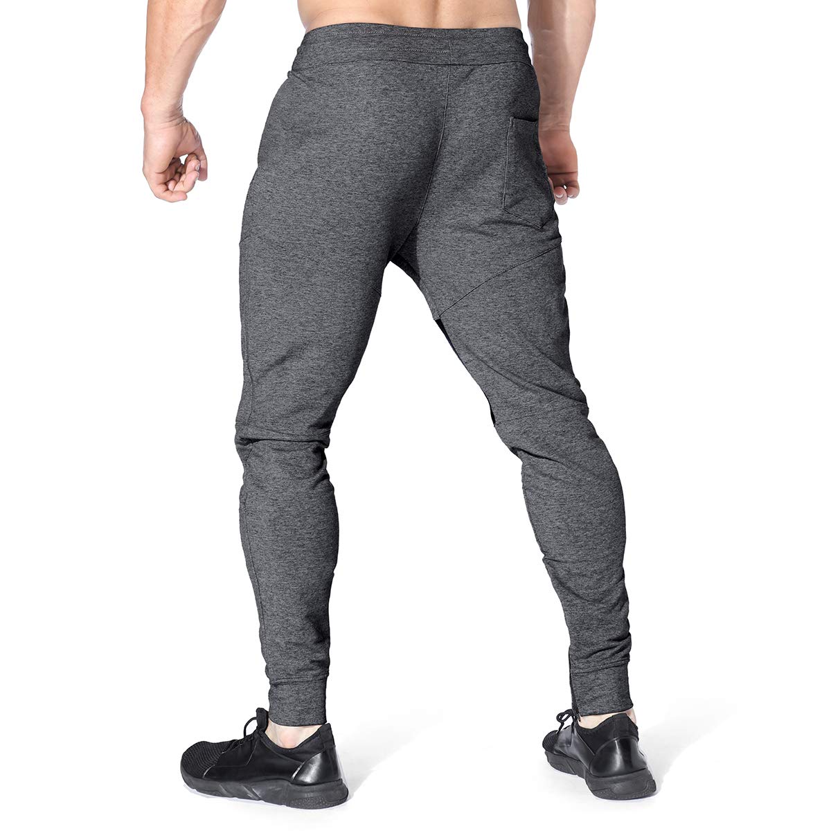 BROKIG Jogginghose Herren Baumwolle Sport Trainingshose | Joggers Sporthose Herren Lang Fitness Slim Fit Hose, Laufhose Herren Lang, Gym Hose Herren