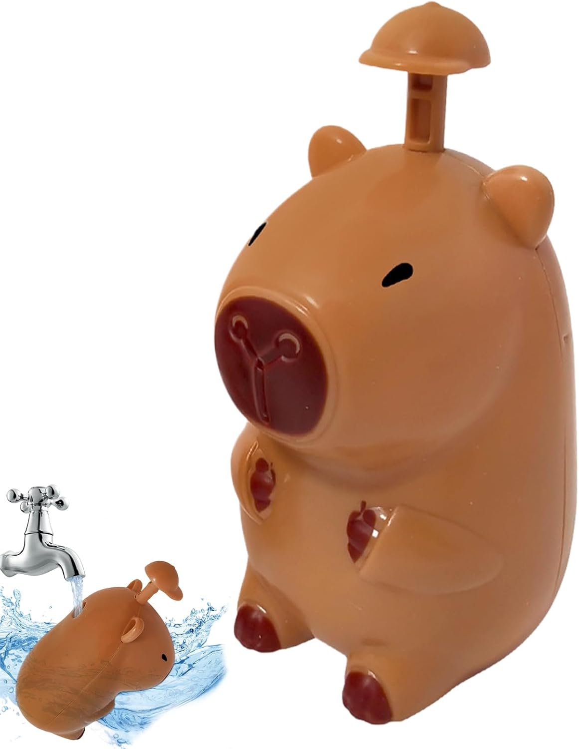 Capybara Water Squirter, Mini Cute Capybara Shape Beach Water Play Toy, Kids Outdoor Summer Sprinkler Toy for Pool Yard Beach