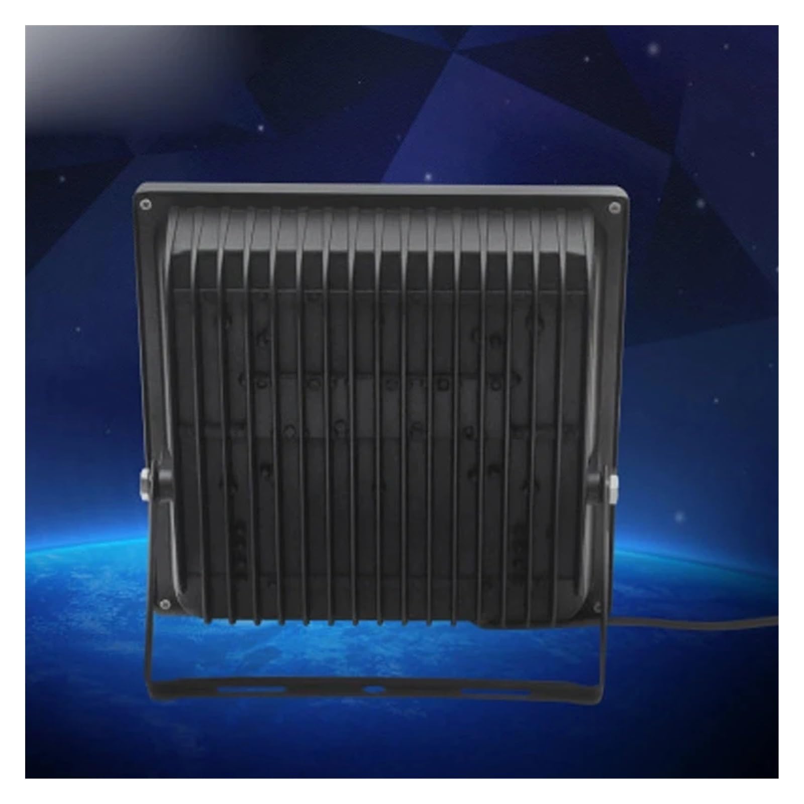 Luz de curado de resina UV, Luz LED púrpura de 50W y 80W, luz de inundación impermeable, adhesivo sin sombras, luz de curado UV, atmósfera fluorescente de escenario, luz de LED NEGRO para impresión 3D