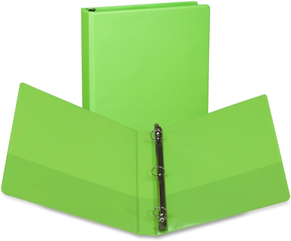 Samsill Presentation View Binders, 1in Capacity, Lime, 2