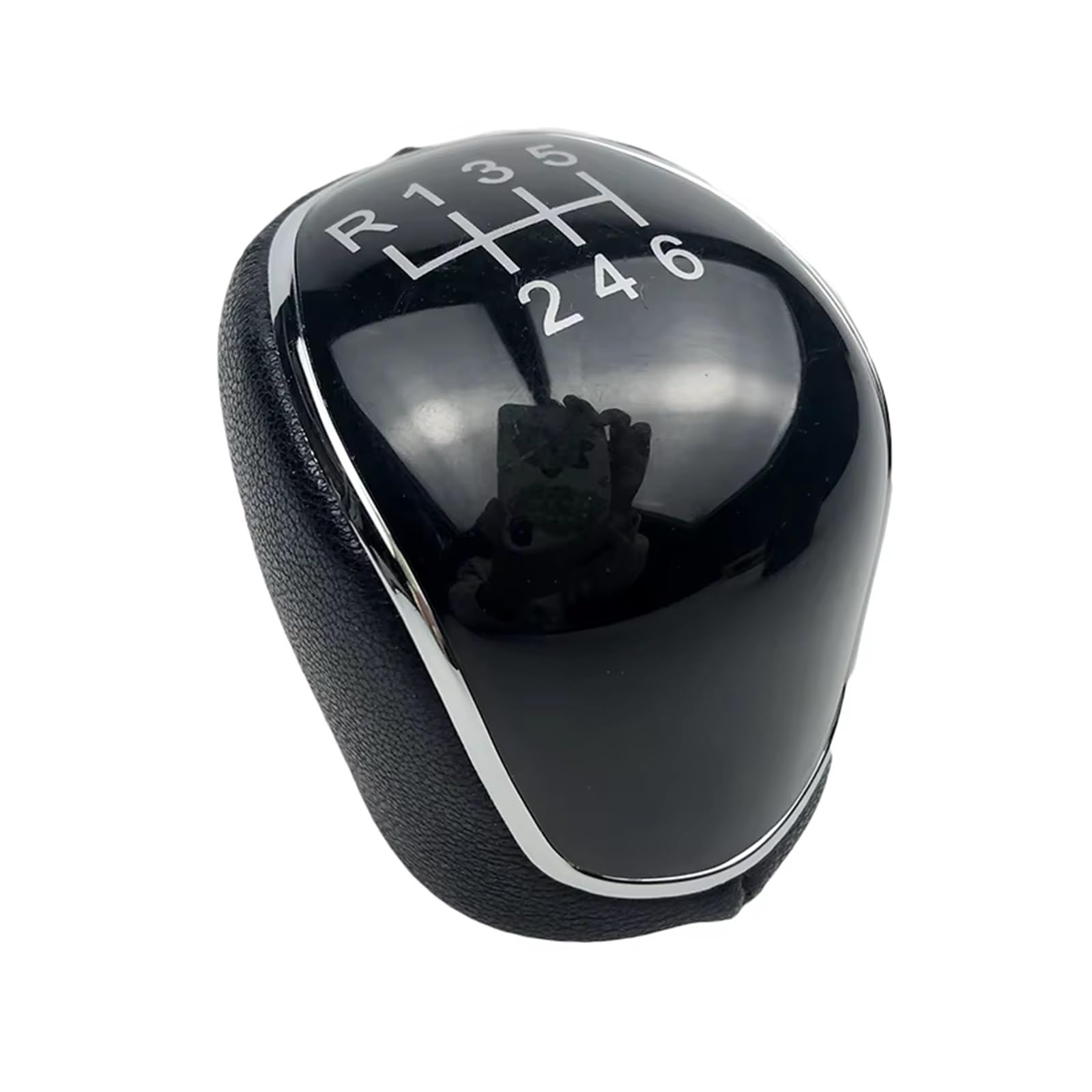 Ppxbfd 6 Speed Shift Gear Lever Knob For For Mondeo Mk4 For Focus Mk2 Mk3 For C-Max For S-Max For Kuga For Galaxy 2007-2015 Gear Shift Knob Pen Car Shift Gear Knob Handle(6 Speed)