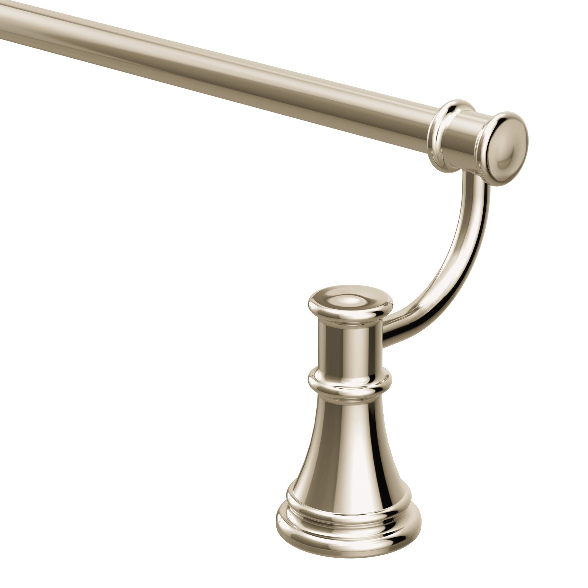 Moen YB6418NL Belfield 18-Inch Bathroom -Towel Bar, Polished Nickel