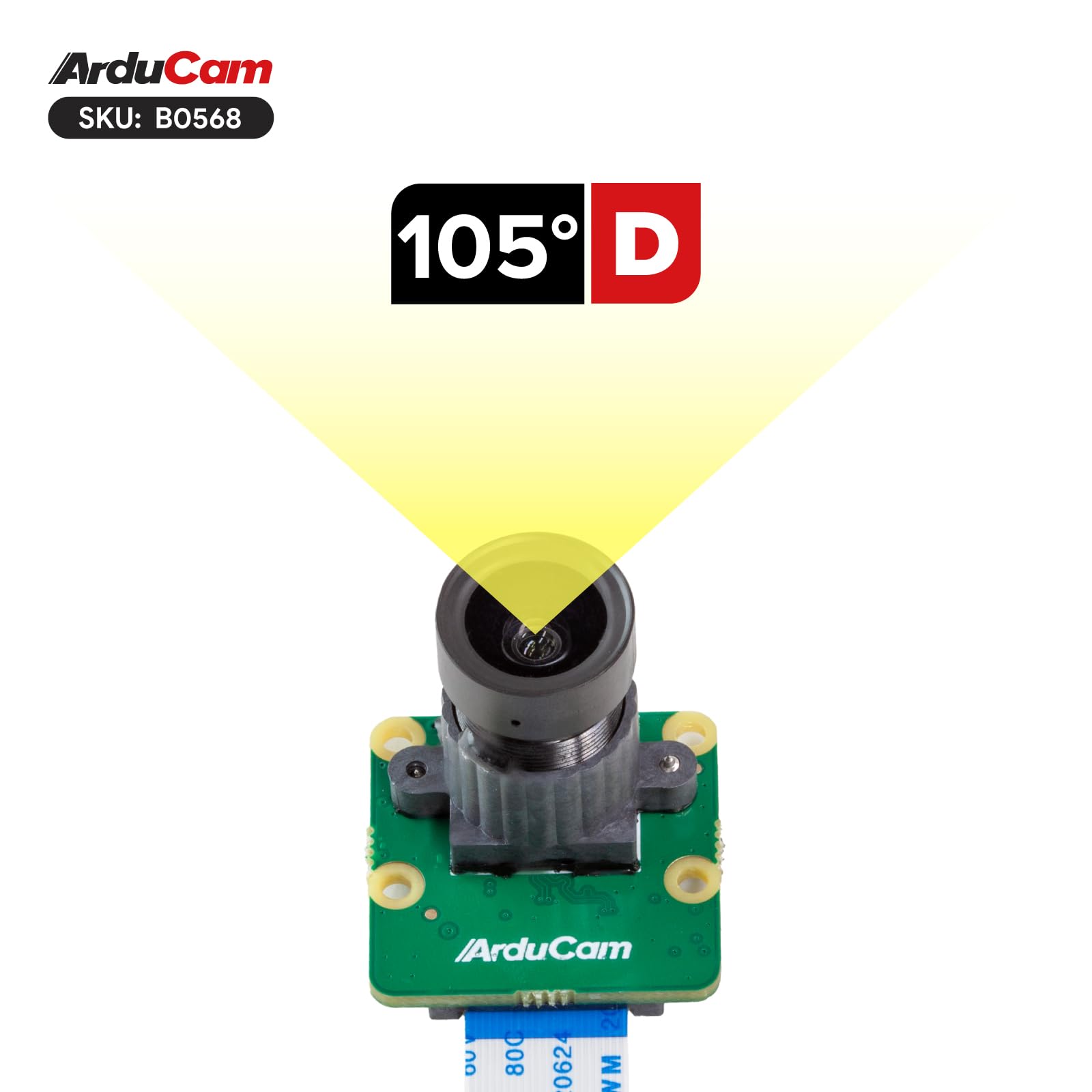 Amazon.co.jp: Arducam Raspberry Piカメラ用 5MP IMX335 ローライト
