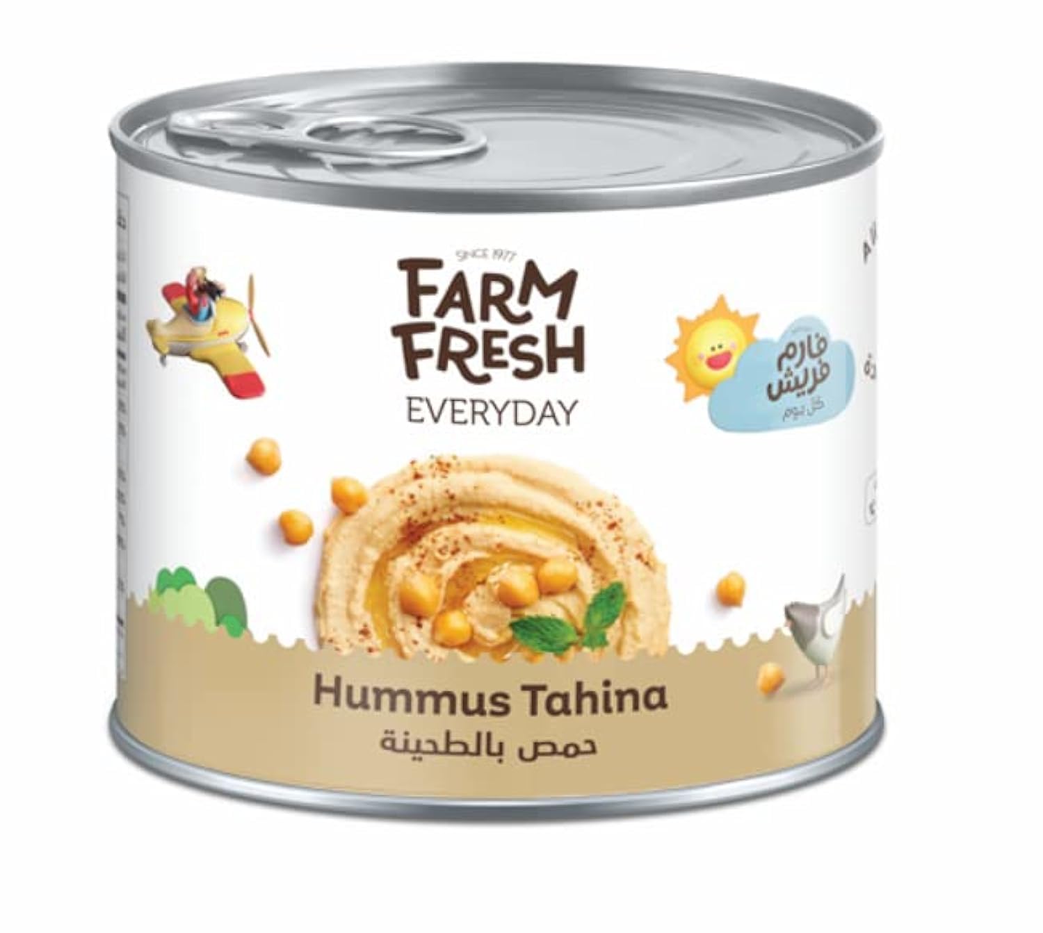 Farm Fresh Everyday Hummus Tahina Dip 220 g, large