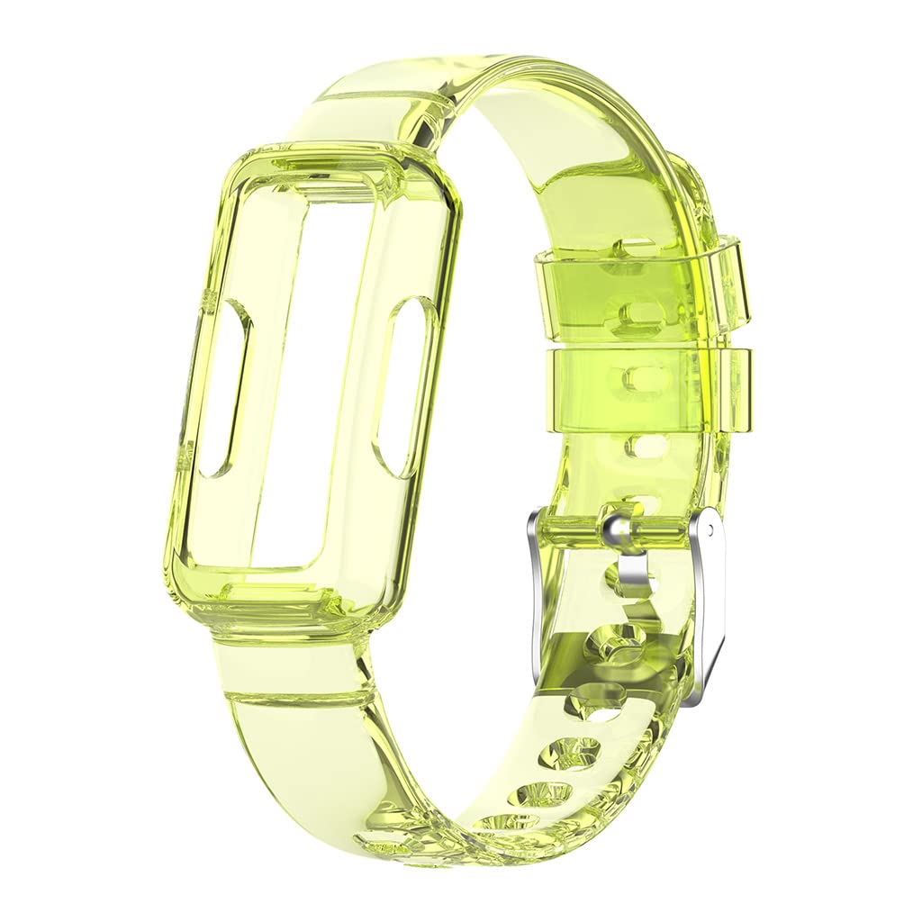 Bracelet Silicone Compatible Fitbit Inspire HR / Inspire 2 / Inspire 3 / Ace 3 - Lot De 3 Modèles Fleuris