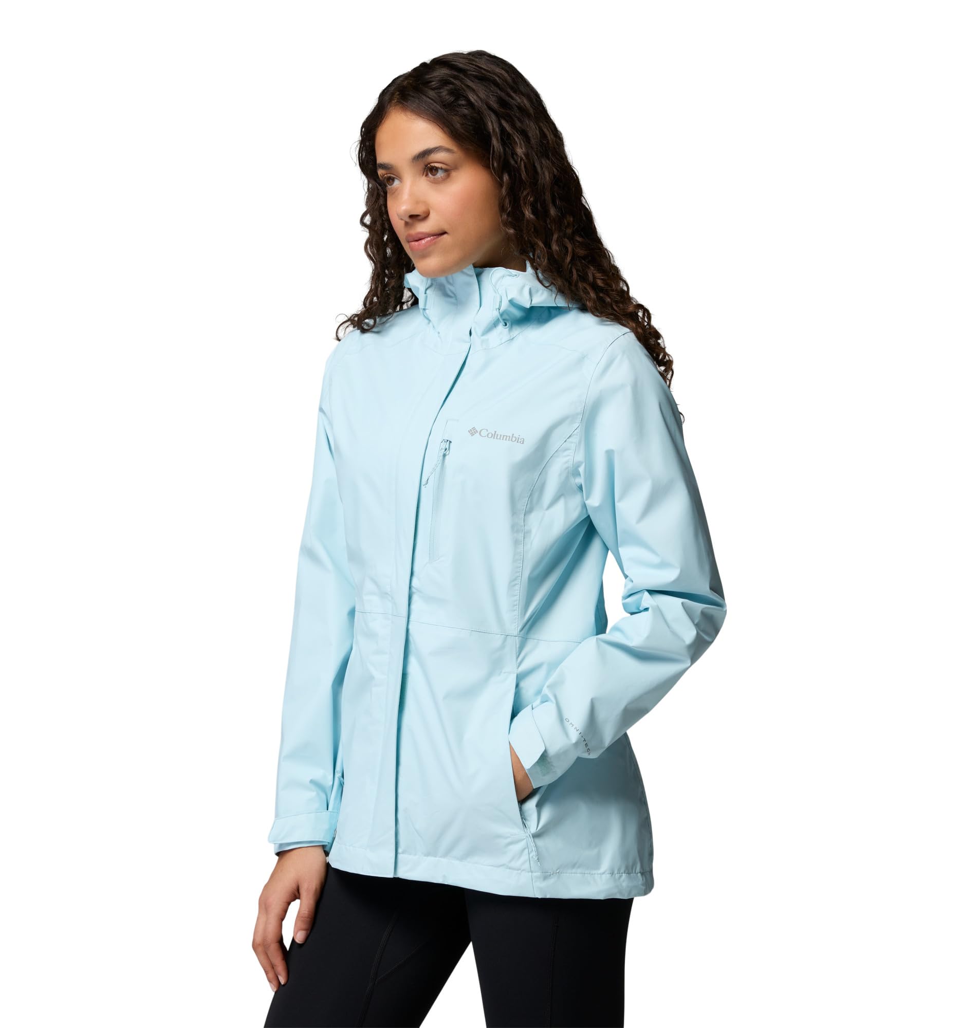 Columbia Pouring Adventure III Jacket, Veste De Pluie Imperméable pour Femme