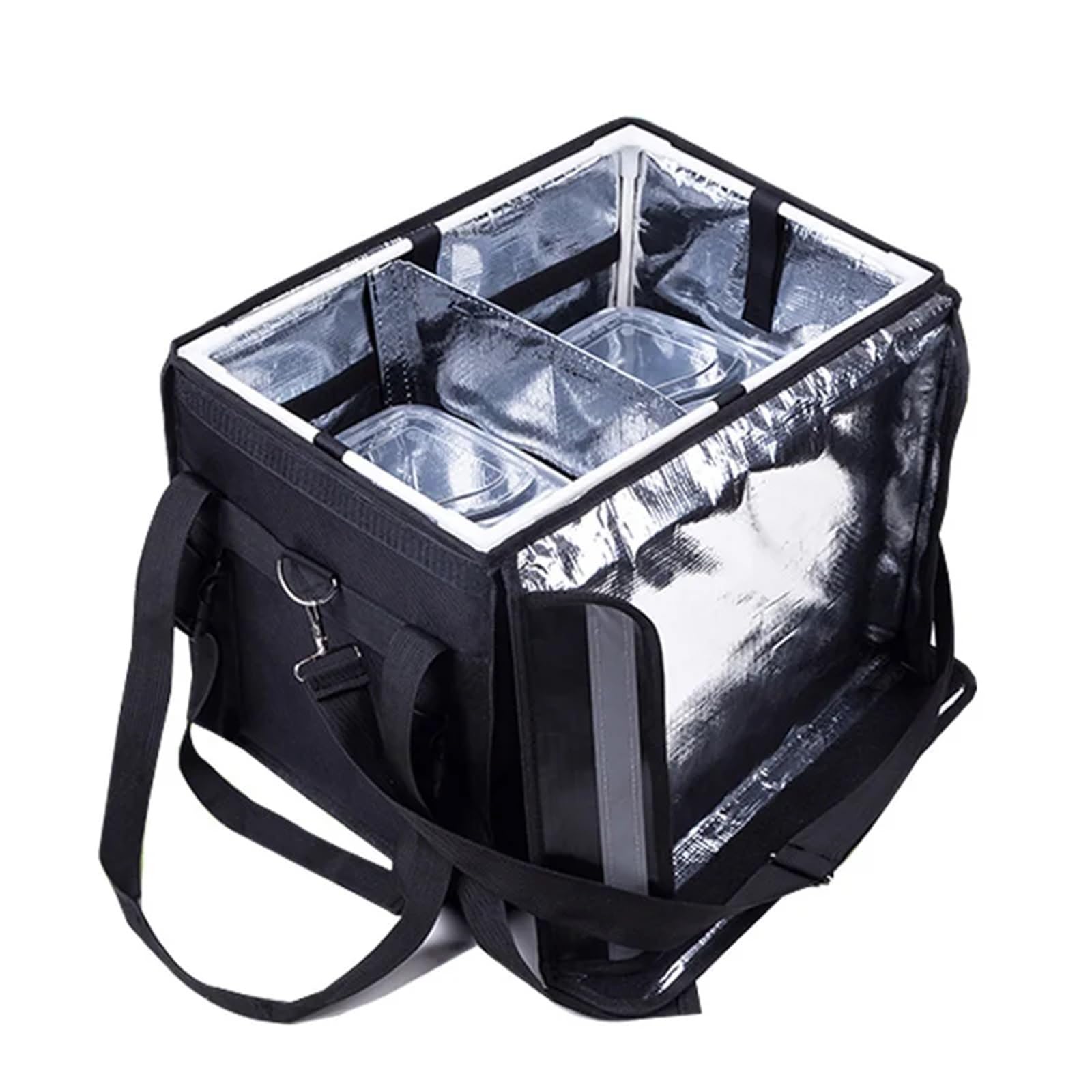 Bolsa Termica Bolsa térmica extragrande de 32 l for el coche, bolsa de hielo, bolsa térmica aislante for el almuerzo, bolsa de picnic for entrega de pizzas y alimentos frescos