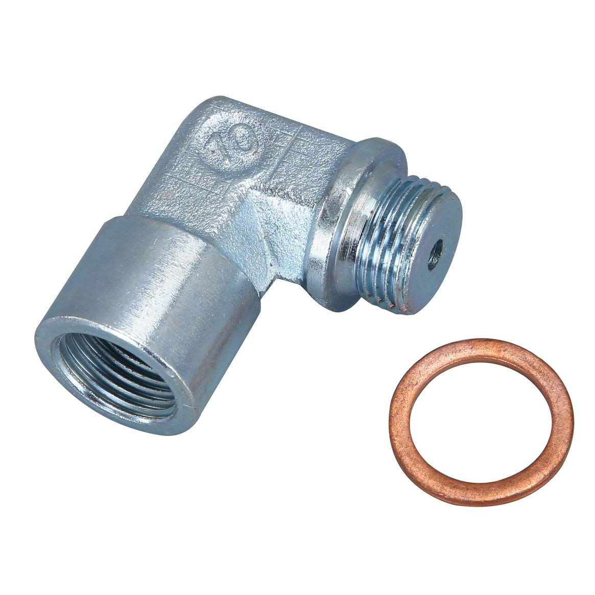 PassionIn M18X1.5 O2 Oxygen Sensor Angled Extender Spacer 90 Degrees 02