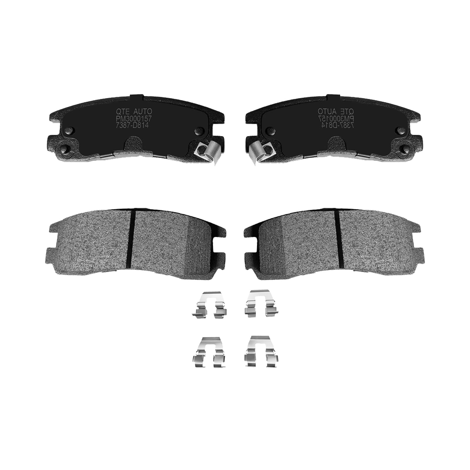 PM Auto Rear Ceramic Brake Pads Replacement For 2000-2010 Chevrolet Impala