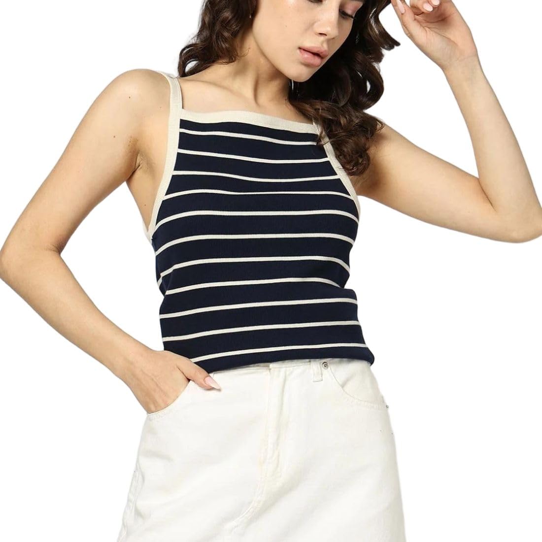 gap Women's Striped Slim Fit Blouse-picture-10
