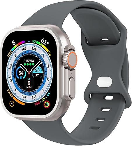 Miniatura 2 de Tighesen Correas deportivas compatibles con Apple Watch Band Ultra 2Ultra SE Series 987654321 de 1.496 in, 1.575 in, 1.614 in, 1.654 in, 1.732 in,