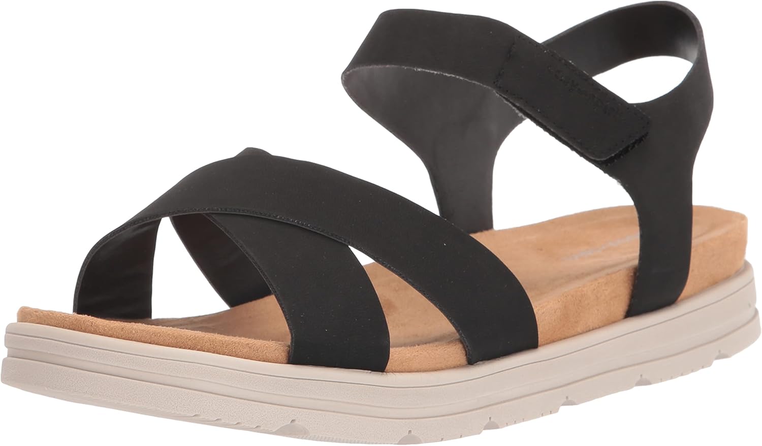 Easy Spirit Women's SHONDRA3 Sandal, Black 001, 5.5