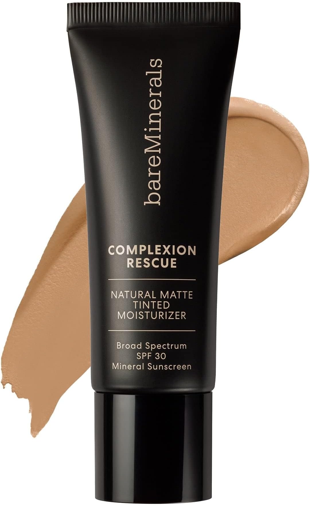 Complexion Rescue Natural Matte Tinted Moisturizer for Face with SPF 30, Mattifying Tinted Mineral Sunscreen, Oil Control, Vegan