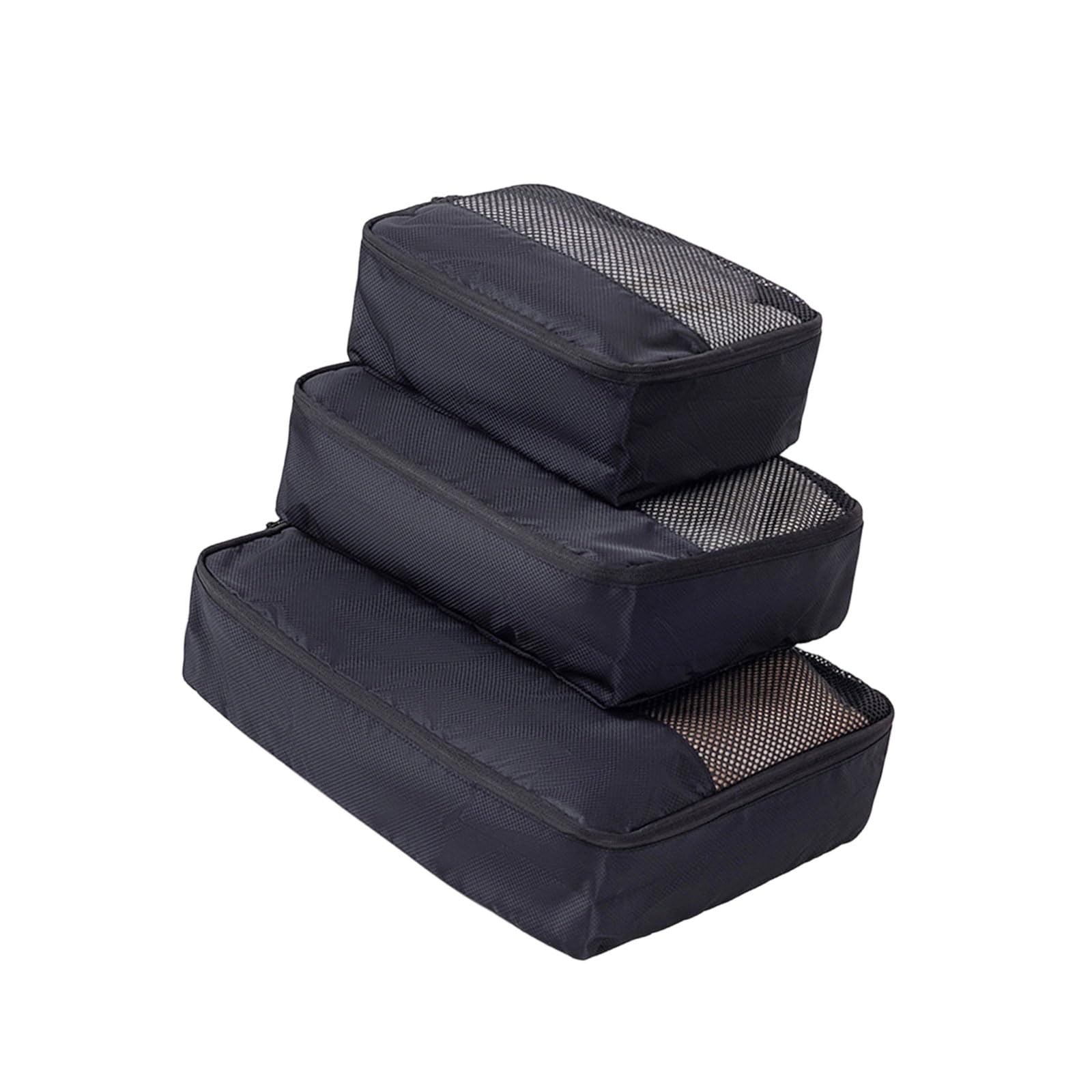 Of 3 Space Saving Garment Carriers Multi Functional Clothing Storage Pouches for Cosmetics Toiletries Packing Clothes Shoe Planner Bags