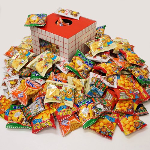 Amazon.co.jp: 人気スナックお菓子つかみどりセット (200個)1685 