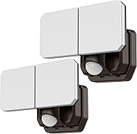 Vista 8 de Luz de Seguridad con Sensor de Movimiento Alimentada por Batería, 5000K 1000LM de Alta Brillo, Vida de Batería de 6 Meses, Sin Instalación