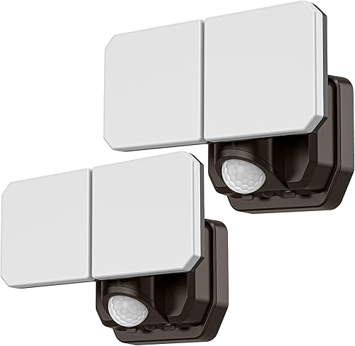 Miniatura 8 de Luz de Seguridad con Sensor de Movimiento Alimentada por Batería, 5000K 1000LM de Alta Brillo, Vida de Batería de 6 Meses, Sin Instalación