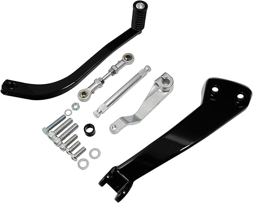 Miniatura 2 de TCT-MOTORPARTS Controles Negros Centrales Medianos Set de Cambio Lateral Compatible con Harley Fat Bob FXFB FXFBS Sport Glide FLSB 2018-2025