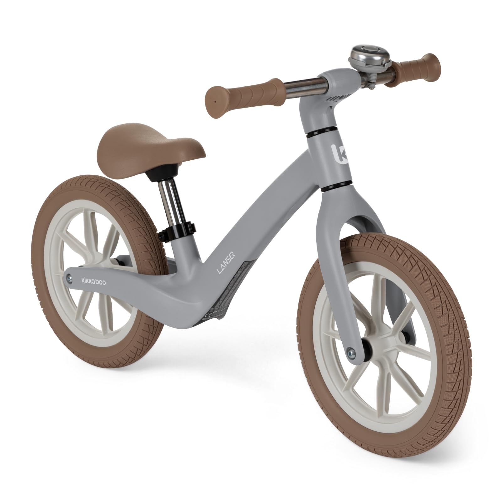 KikkaBoo Bicicleta Sin Pedales LANSER, Bicicleta Niño de 2 a 6 Años, Bicicleta Equilibrio, Desde 2 hasta 6 años, Ultraligera, Sillín Ajustable, Bici Bebé