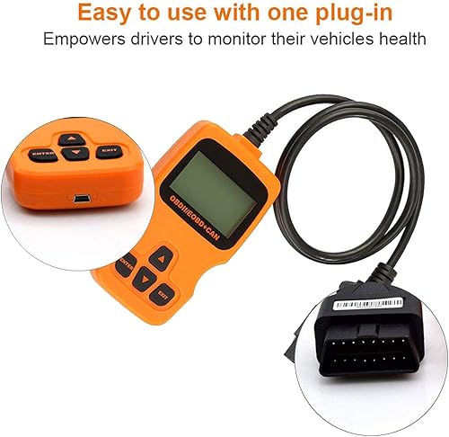 Miniatura 5 de Lector de código, lector de códigos de motor de verificación, su mejor asistente de viaje por carretera, habilitar diagnósticos rápidos de