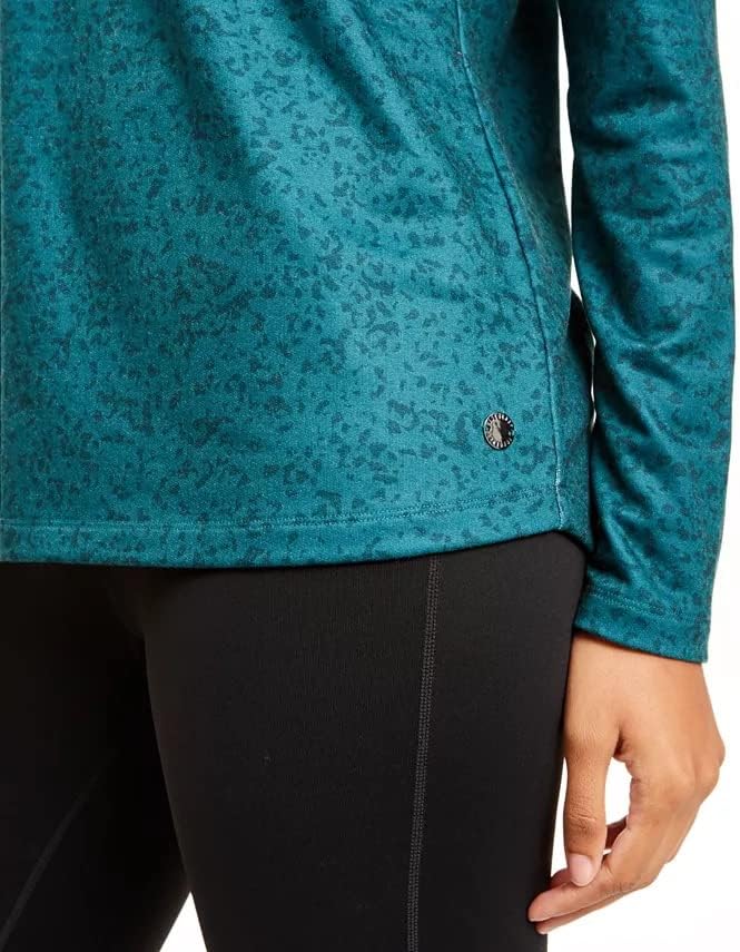 Ideology Womens Training Fitness Pullover Top Green M - Image 3