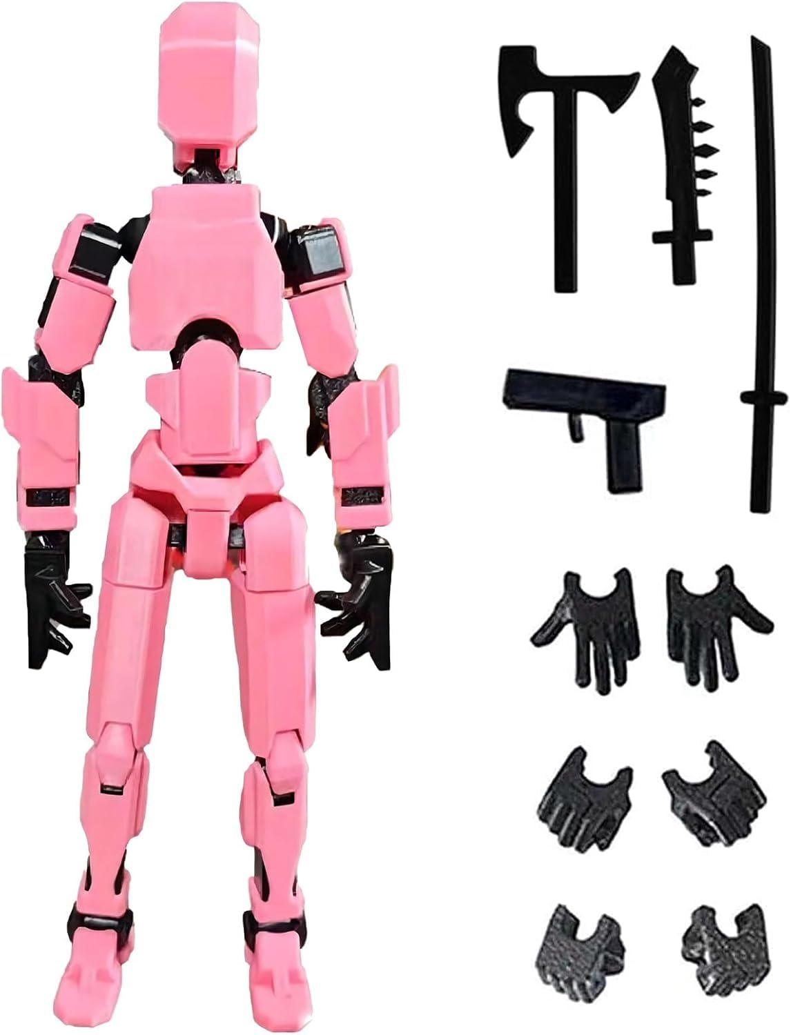 Buy Titan Action Figure Set, 3D Printed, Multi-Jointed, T13 Lucky